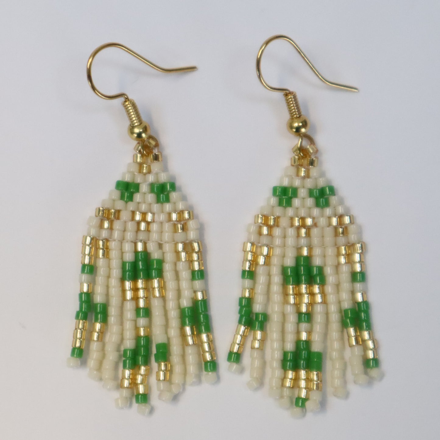 Miyuki Geometric Earrings