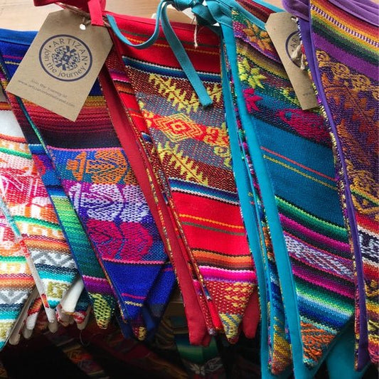 Ecuadorian Fabric Bunting - Pack of 3 (Wholesale) - Artizan International
