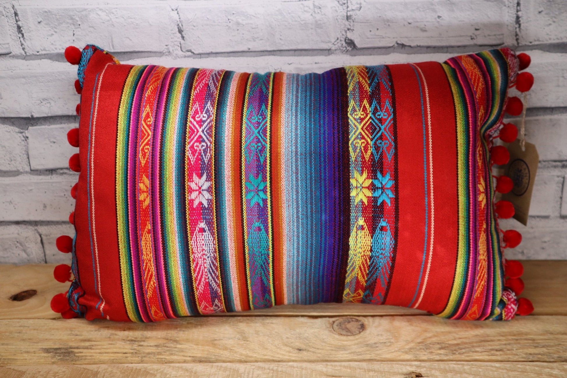 Ecuadorian Fabric Cushion - Rectangle - Artizan International