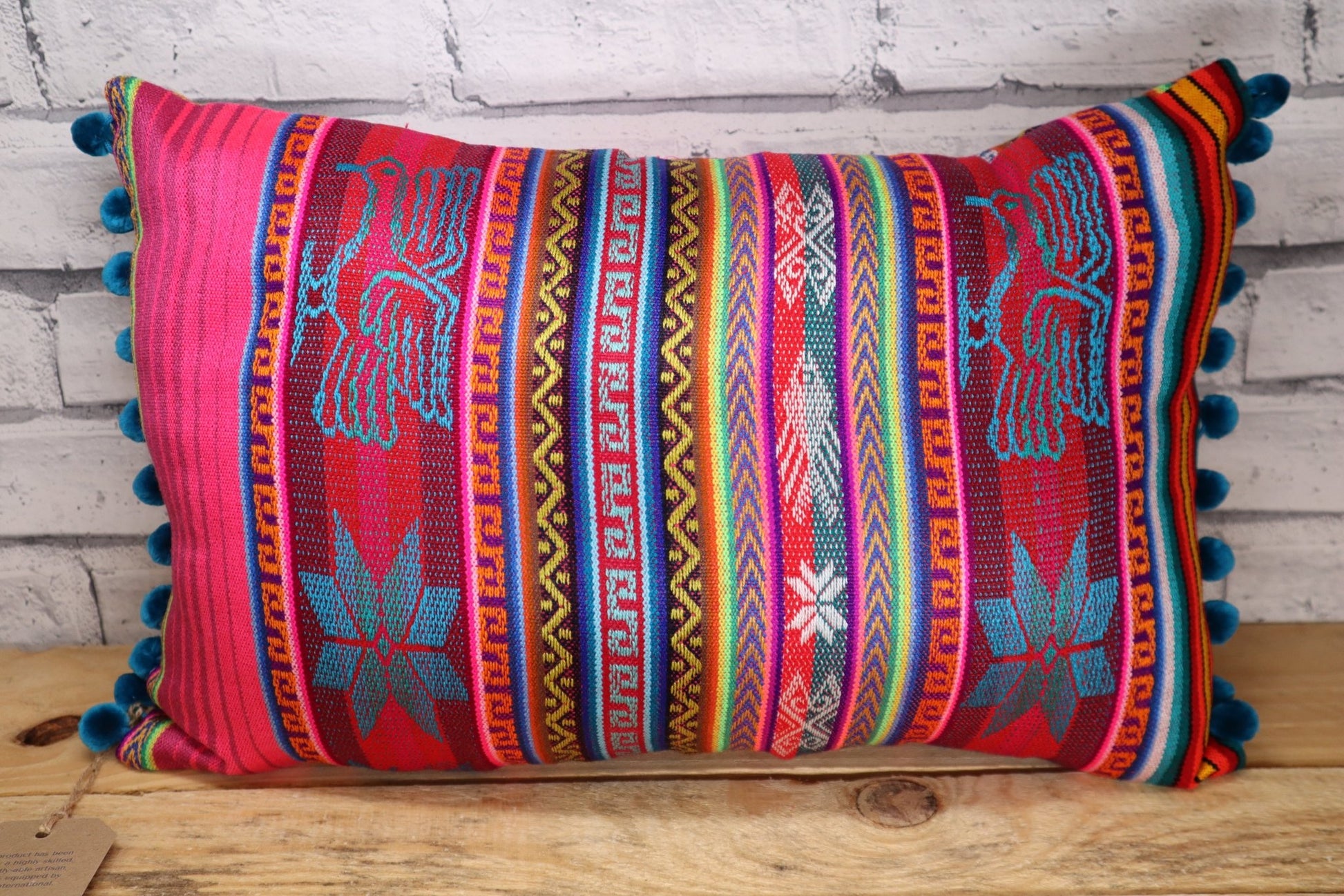 Ecuadorian Fabric Cushion - Rectangle - Artizan International