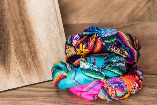 Headband - Ecuadorian Fabric Pack of 6 (Wholesale) - Artizan International