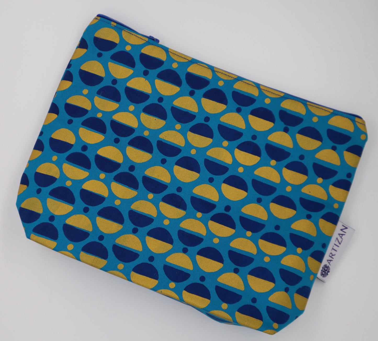 Screen Printed Washbags Mixed colours - Pack of 6 - (Wholesale) - Artizan International