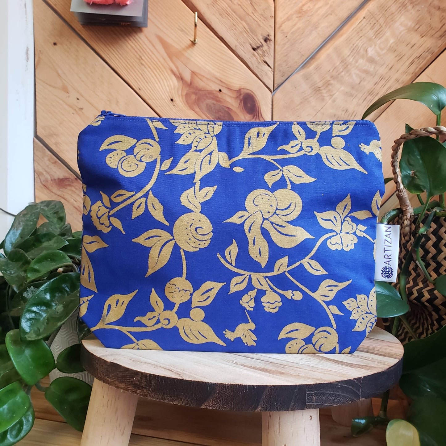Screen Printed Washbags Mixed colours - Pack of 6 - (Wholesale) - Artizan International