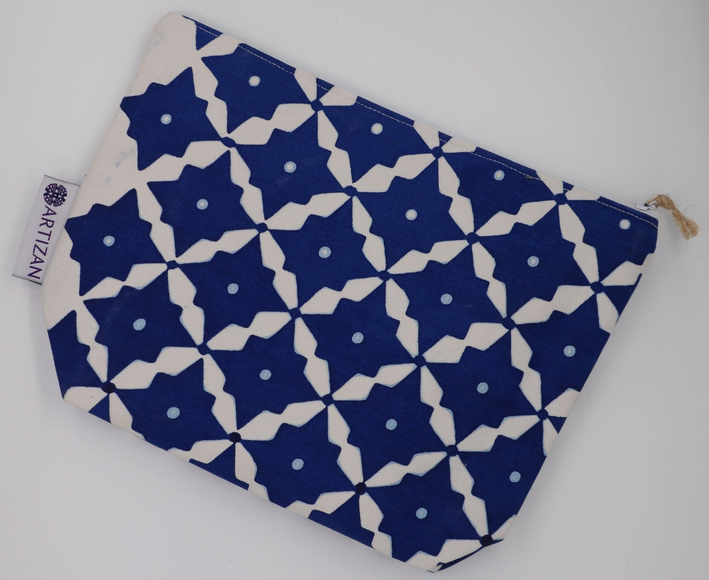 Screen Printed Washbags Mixed colours - Pack of 6 - (Wholesale) - Artizan International
