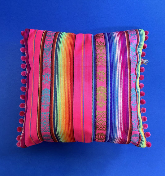 Wholesale Ecuadorian Fabric Cushion - Unit - Square - Artizan International