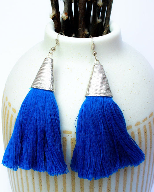 Wide Tassel Earrings - 20% OFF at check out - Artizan International