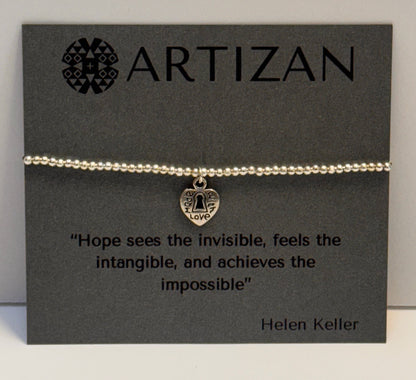 Silver Charm Bracelet