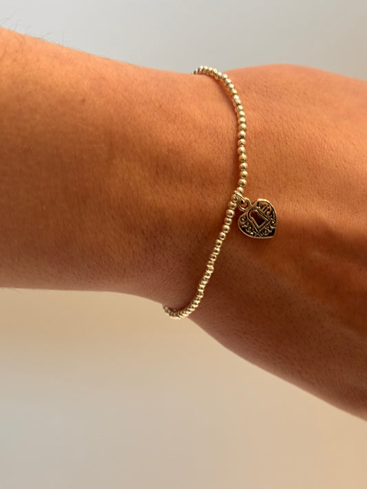 Silver Charm Bracelet