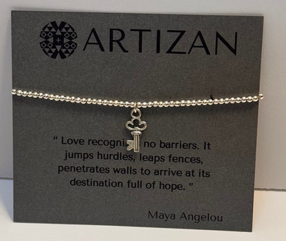 Silver Charm Bracelet