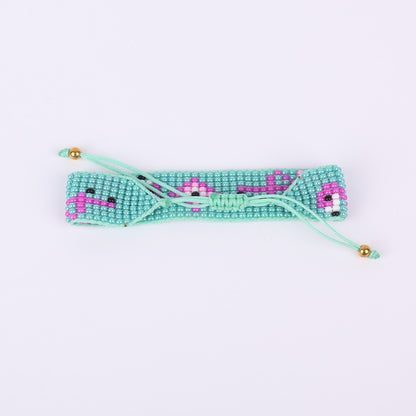 Flamingo Beaded Bracelet