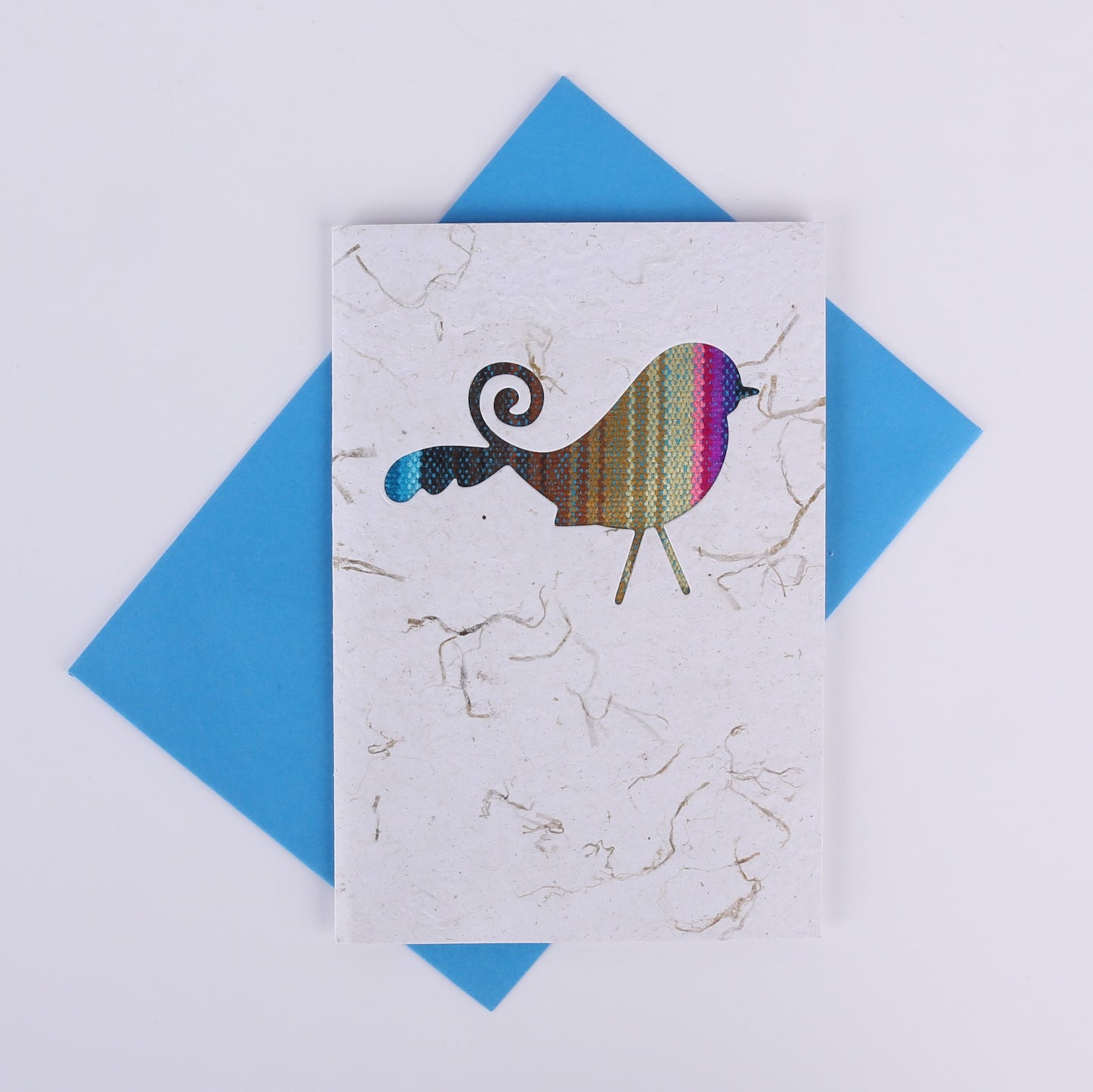 Curly Bird Card