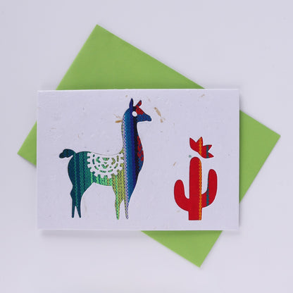Llama Card
