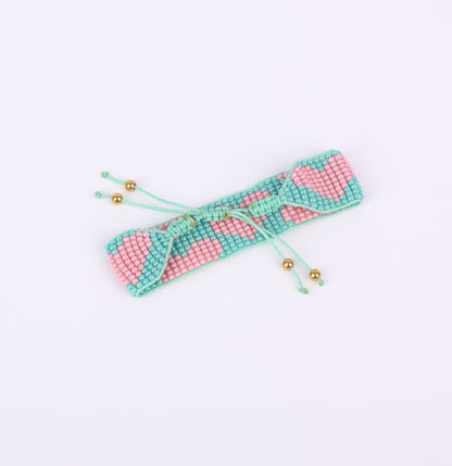 Hearts Beaded Bracelet