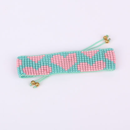 Hearts Beaded Bracelet