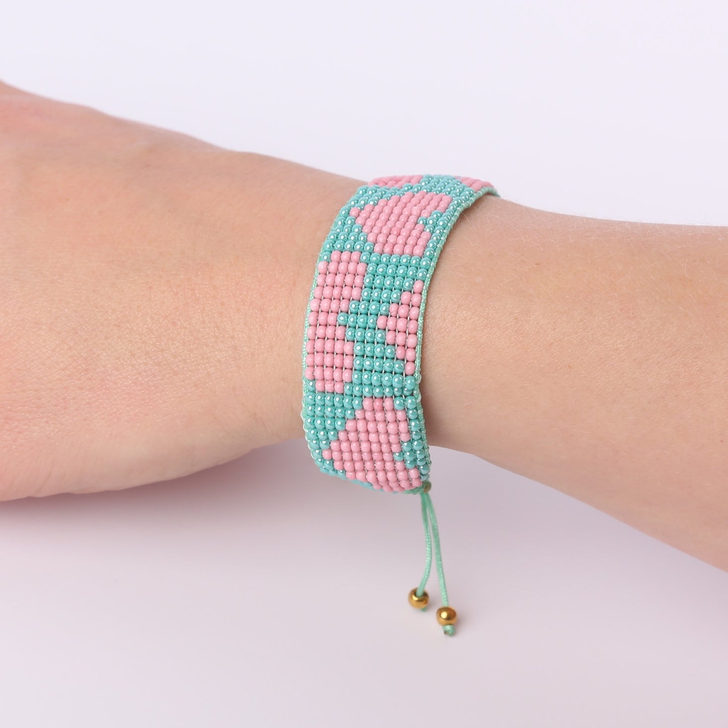 Hearts Beaded Bracelet