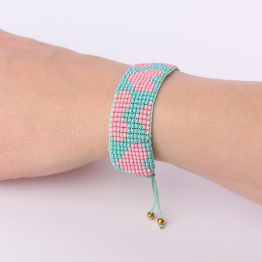 Hearts Beaded Bracelet