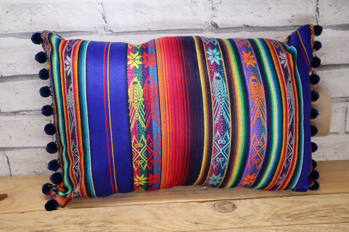 Ecuadorian Fabric Cushion - Rectangle