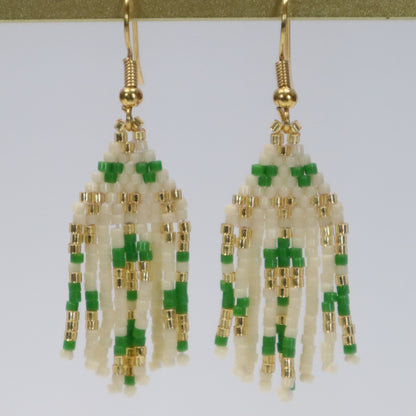 Miyuki Geometric Earrings