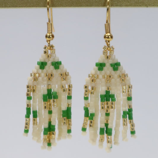 Miyuki Geometric Earrings