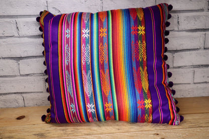 Ecuadorian Fabric Cushion - Square - Artizan International