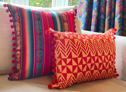 Screen printed cushion - Artizan International