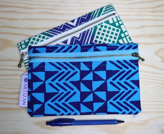 Screen Printed Pencil Cases - Pack of 6 (wholesale) - Artizan International