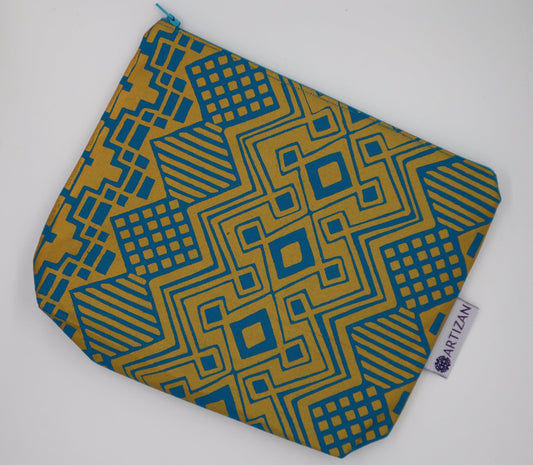 Screen Printed Washbags Mixed colours - Pack of 6 - (Wholesale) - Artizan International